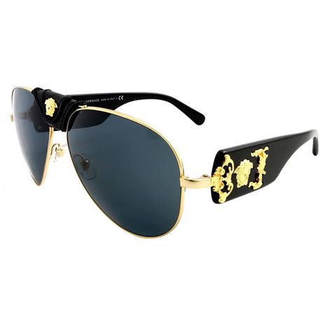 versace ve2150q 100287 gold|Versace VE2150Q XXL (62 .